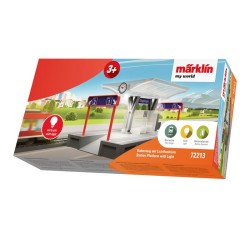 Andén con  luz Marklin My Wold 72213 Escala H0