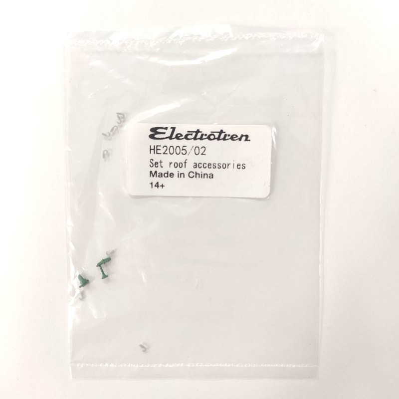 Accesorios del techo ER2005/02 para locomotora 269/279 Electrotren Escala H0