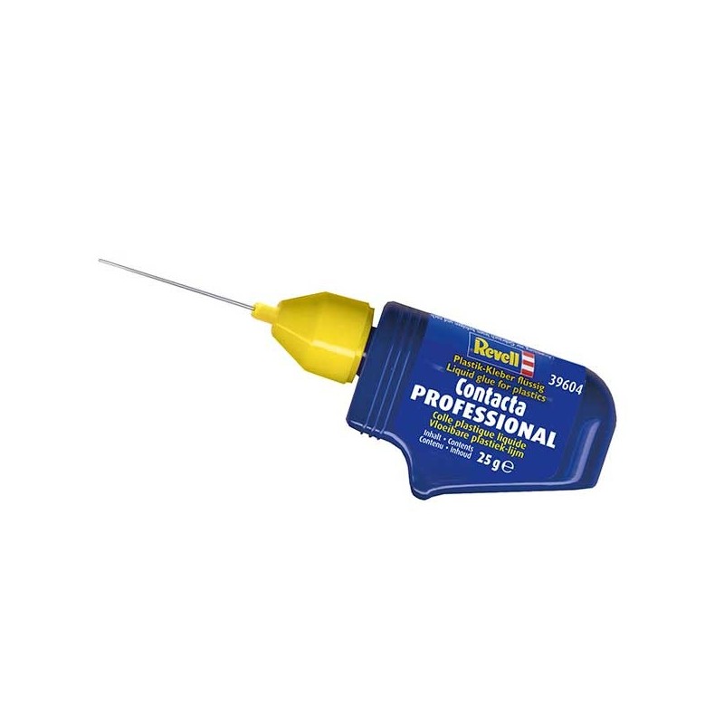 Pegamento profesional 25gr. con aguja REVELL para kits de plástico