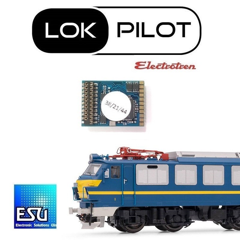 Decoder ESU Lokpilot 21 pins para 251 RENFE Electrotren Escala H0