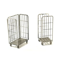 2 Carritos de paquetería 221064 87Train Escala H0