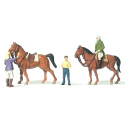 Gente a caballo 79186 PREISER Escala N