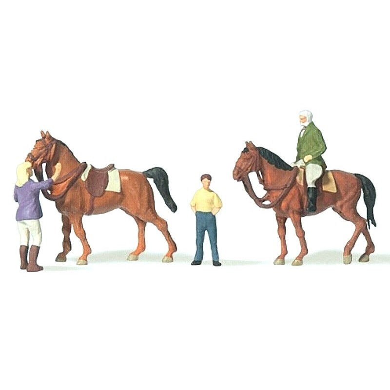 Gente a caballo 79186 PREISER Escala N