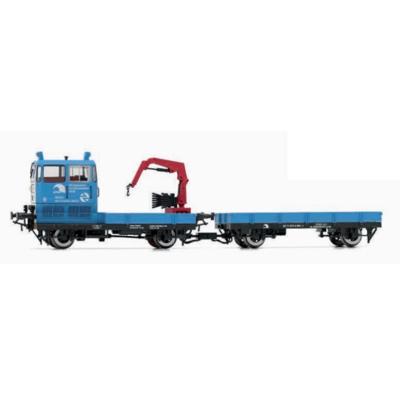 Dresina DCC Digital KLV 53 RENFE Mantenimiento de Infraestructura HE2009D Electrotren Escala H0*