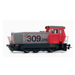 Locomotora diésel 309 RENFE HE2014 Electrotren Escala H0