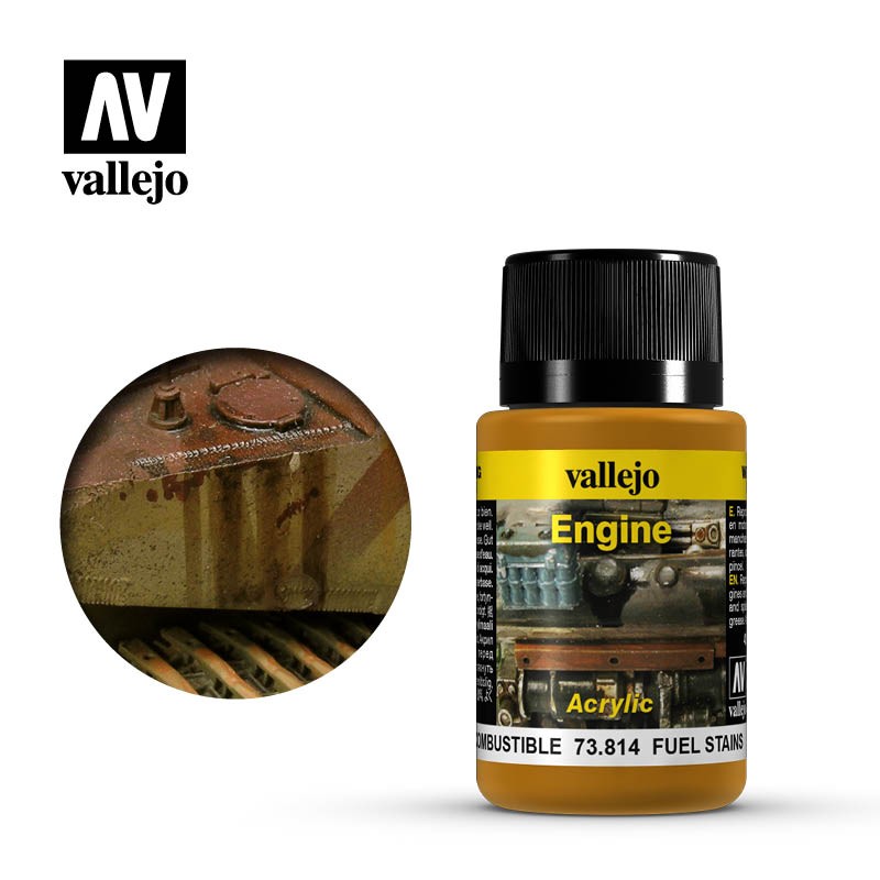 Efecto manchas de combustible 73814 Vallejo