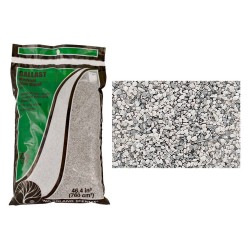 Balasto color mezcla de grises de grano medio B94 Woodland Scenics