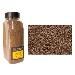 Balasto marrón de grano medio B1379 Woodland Scenics