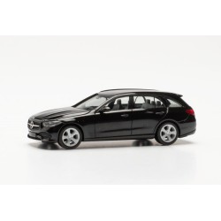 Mercedes Benz clase C, negro 421010-002 Herpa Escala H0 1:87