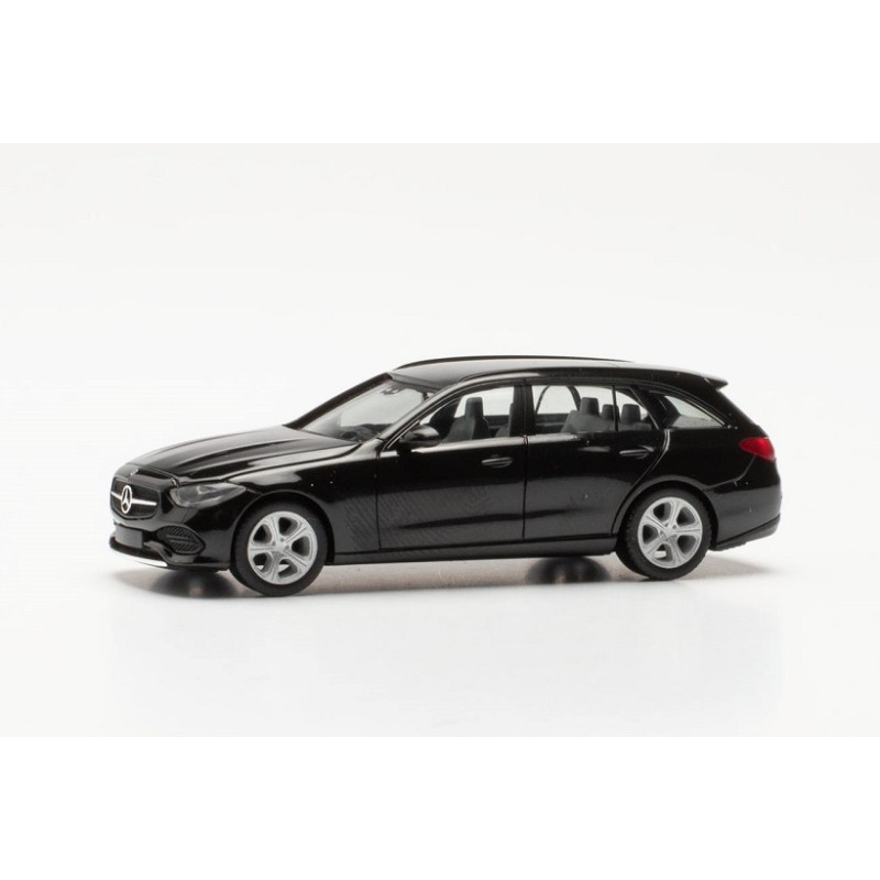 Mercedes Benz clase C, negro 421010-002 Herpa Escala H0 1:87