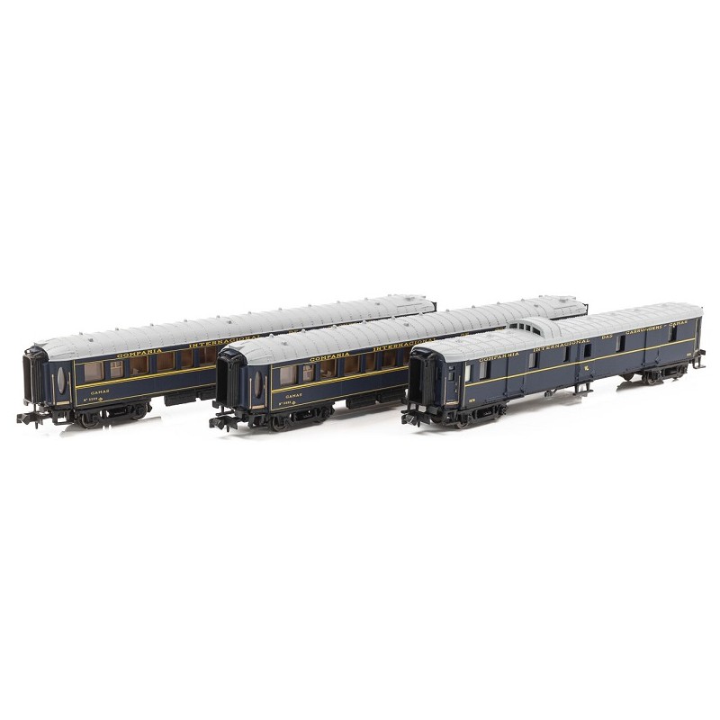 Set 3 coches CIWL Castellano Expreso RENFE HN4460 Arnold Escala N