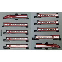 Tren TGV THALYS K101658 Kato Escala N
