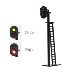 Semáforo 2 aspectos LED LHGR6 MDT Models Escala H0