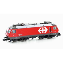 Locomotora eléctrica RE 4/4 IV (10103) SBB H28401 Hobbytrain Escala N