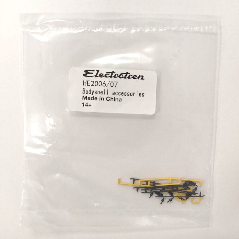 Accesorios carrocería HE2006/07 para locomotora 269-279 de Electrotren Escala H0