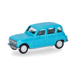 Renault R4, turquesa 020190-009 Herpa Escala H0 1:87