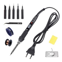 Soldador de estaño digital con pantalla LCD, 80W SOL02 MDT Models