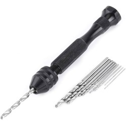 Taladro manual de precisión para modelismo + 9 brocas TLD010 MDT Models