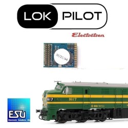 Decoder ESU Lokpilot 21 pins para 316 y 318 RENFE Electrotren Escala H0