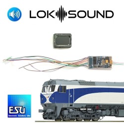 Decoder sonido ESU Loksound 8 pins para locomotora 319 Roco Escala H0