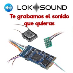 Decoder sonido 8 pins Loksound v5, 58410 ESU