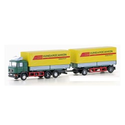 Camión MAN F90 con remolque LC4637 Lemke Minis Escala N