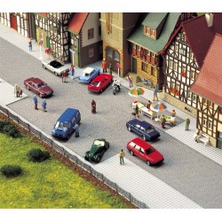 Área pavimentada de casco antiguo 6032 Busch Escala H0