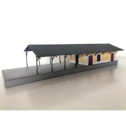 Almacén mixto MZA - RENFE MDT Models Escala N