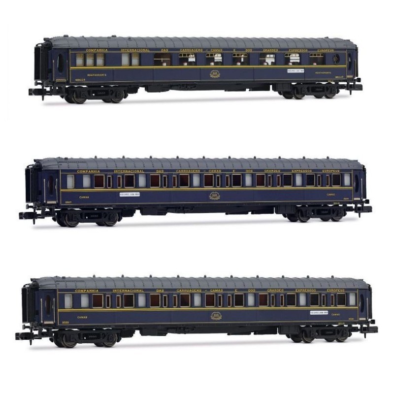 Set de 3 coches Sud-Expreso CIWL HN4487 Arnold Escala N