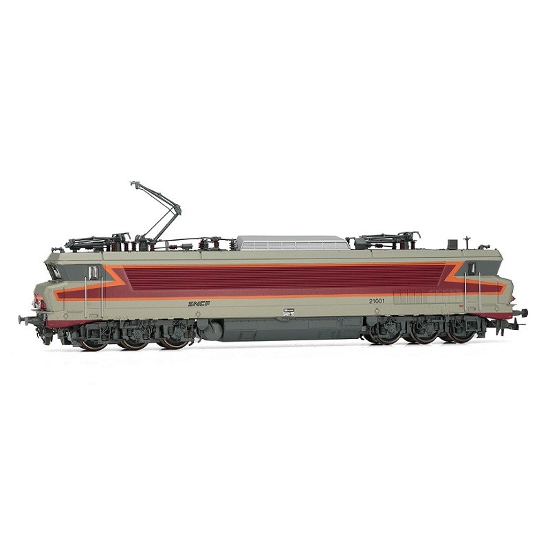Locomotora eléctrica DCC Sonido CC 21001 SNCF HJ2454S Jouef Escala H0