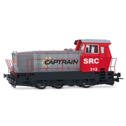 Locomotora diésel 312 SRC Captrain HE2029 Electrotren Escala H0