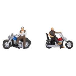 Rockeros en moto 15906 NOCH Escala H0