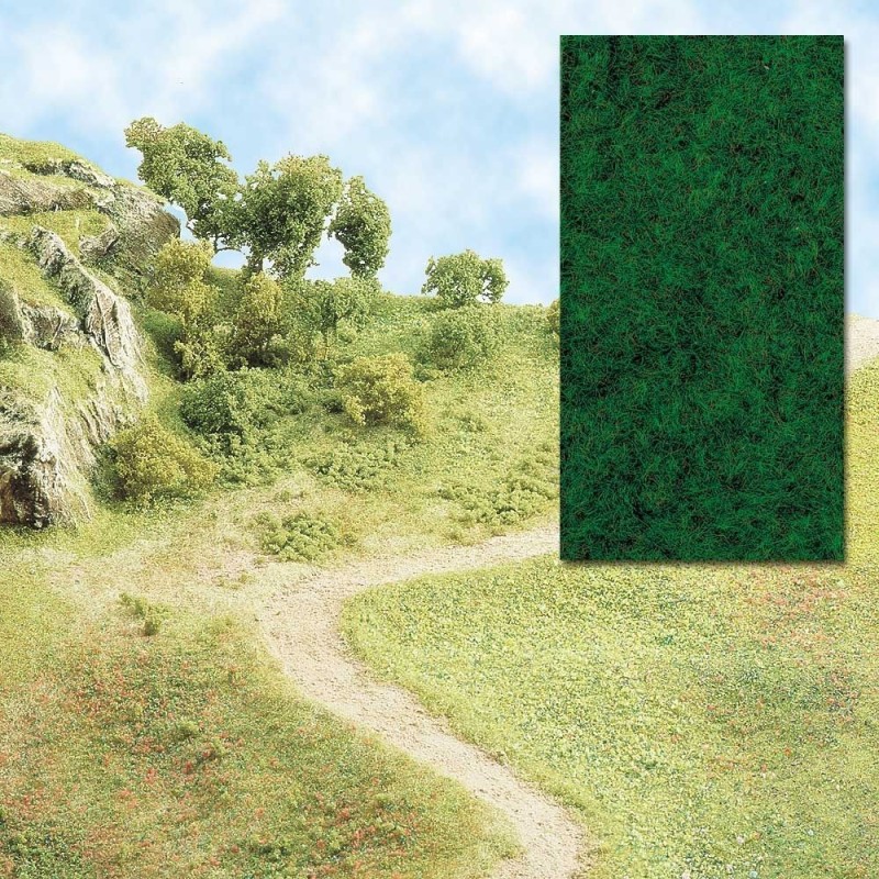 Césped electrostático, de color verde oscuro 7110 Busch