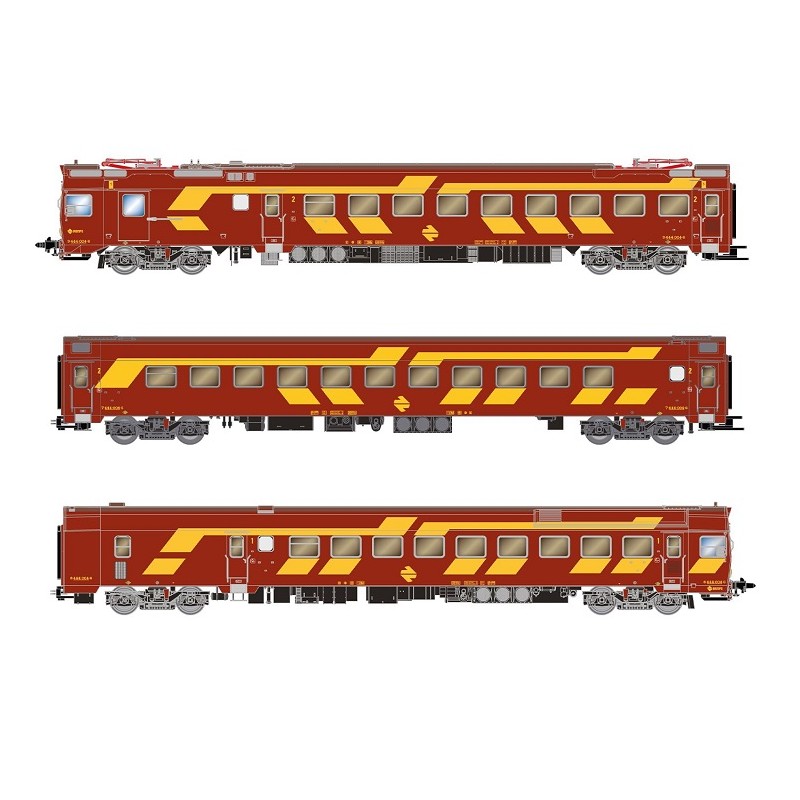 Automotor eléctrico DCC Sonido 444-004 RENFE HE2020S Electrotren Escala H0