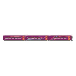 Set 3 coches complementarios 2/3 AVE AVLO Renfe HE3002 Electrotren Escala H0