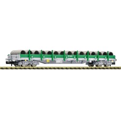 Vagón plataforma con bobinas RENFE 6660100 Fleischmann Escala N