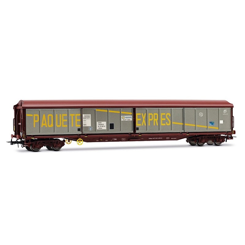 Vagón DDJP Paquete Expres RENFE HE6084 Electrotren Escala H0