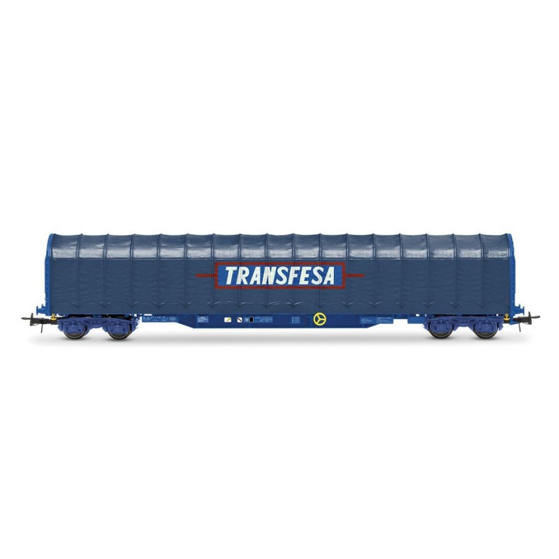 Vagón lona Transfesa SNCF/RENFE HE6086 Electrotren Escala H0