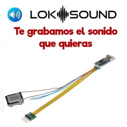 Decoder sonido 6 pins Loksound v5, 58816 ESU