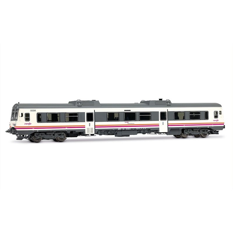Automotor diésel Tamagochi 596-003 Media Distancia RENFE HE2501A Electrotren Escala H0