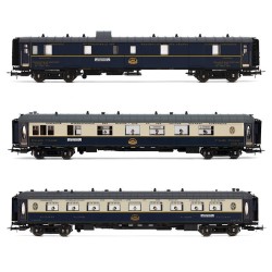 Set 3 coches CIWL "Edelweiss Pullman Express" HR4390 Rivarossi Escala H0