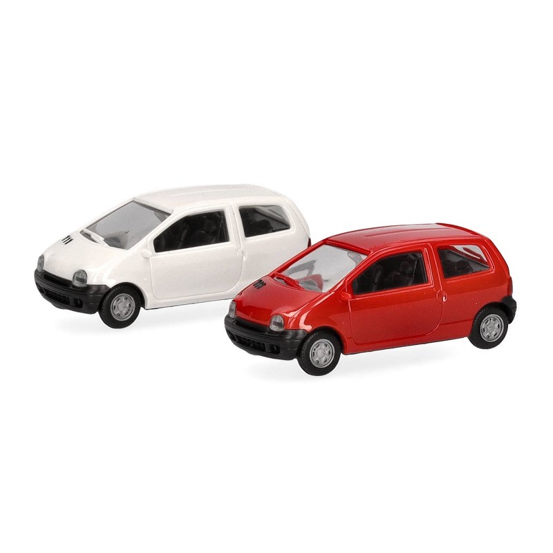 2x Renault Twingo (Minikit) 012218-007 Herpa Escala H0 1:87