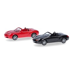 2x Porsche Boxster S (Minikit) 013963 Herpa Escala H0 1:87