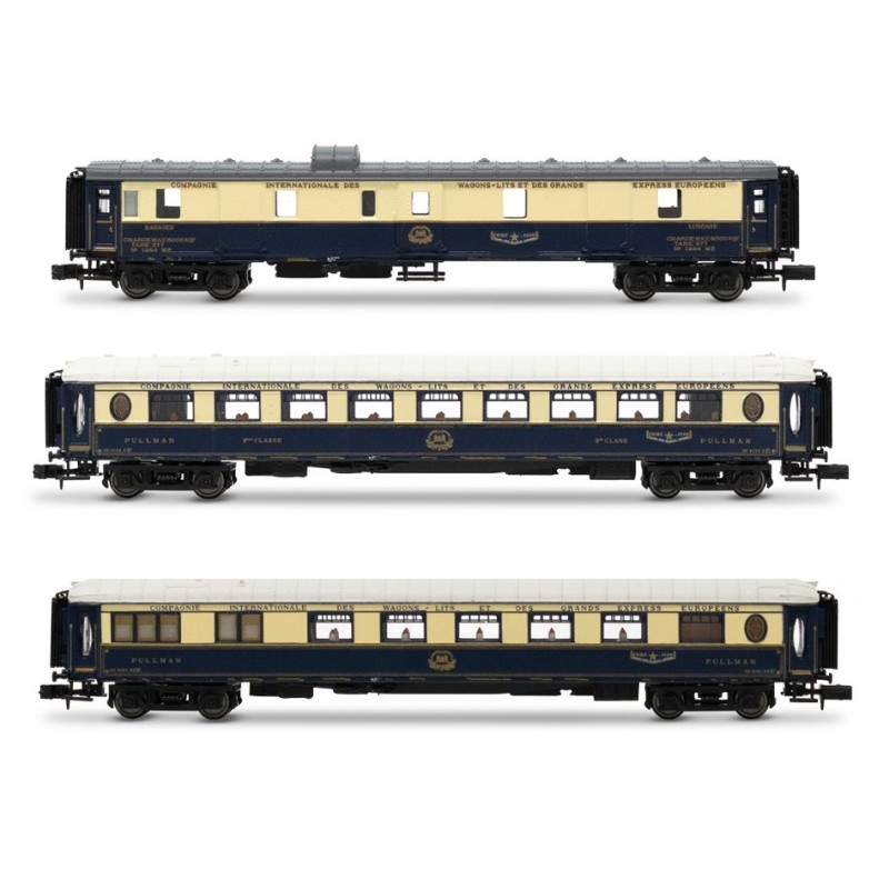 Set de 3 coches CIWL "Etoile du Nord" HN4489 Arnold Escala N