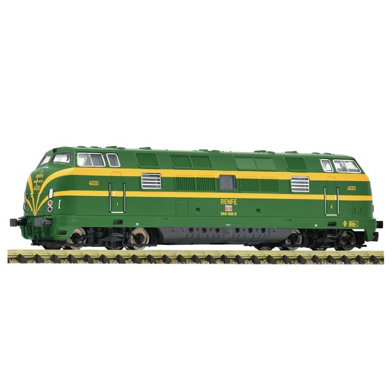 Locomotora diésel 340-020-3 4020 RENFE 7360026 Fleischmann Escala N