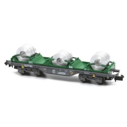 Plataforma PortaBobinas MMB, RENFE N33030 MfTrain Escala N