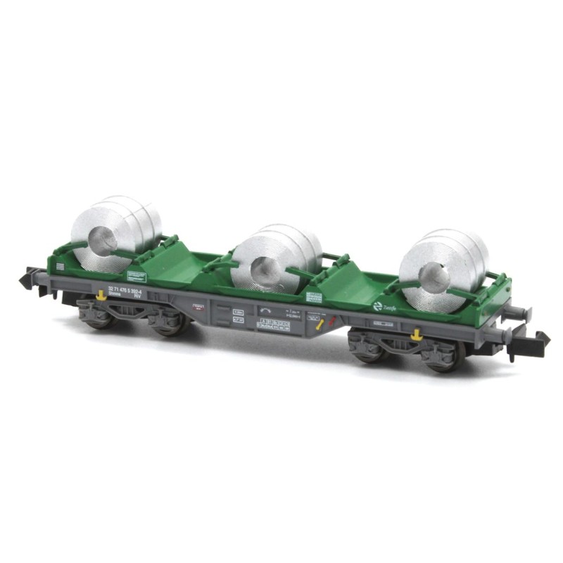 Plataforma PortaBobinas MMB, RENFE N33030 MfTrain Escala N