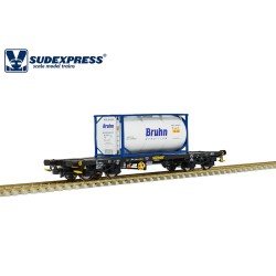 Plataforma Medway Sgmms con contenedor S450134 Sudexpress Escala H0
