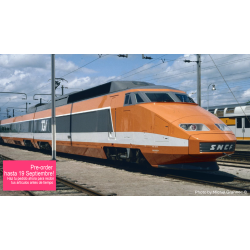 Tren TGV SUD-EST 1ª generación (Set de 5) K10-2083 Kato Escala N