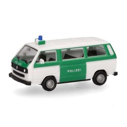 Volkswagen T3 bus "Polizei" (Minikit) 014120 Herpa Escala H0 1:87